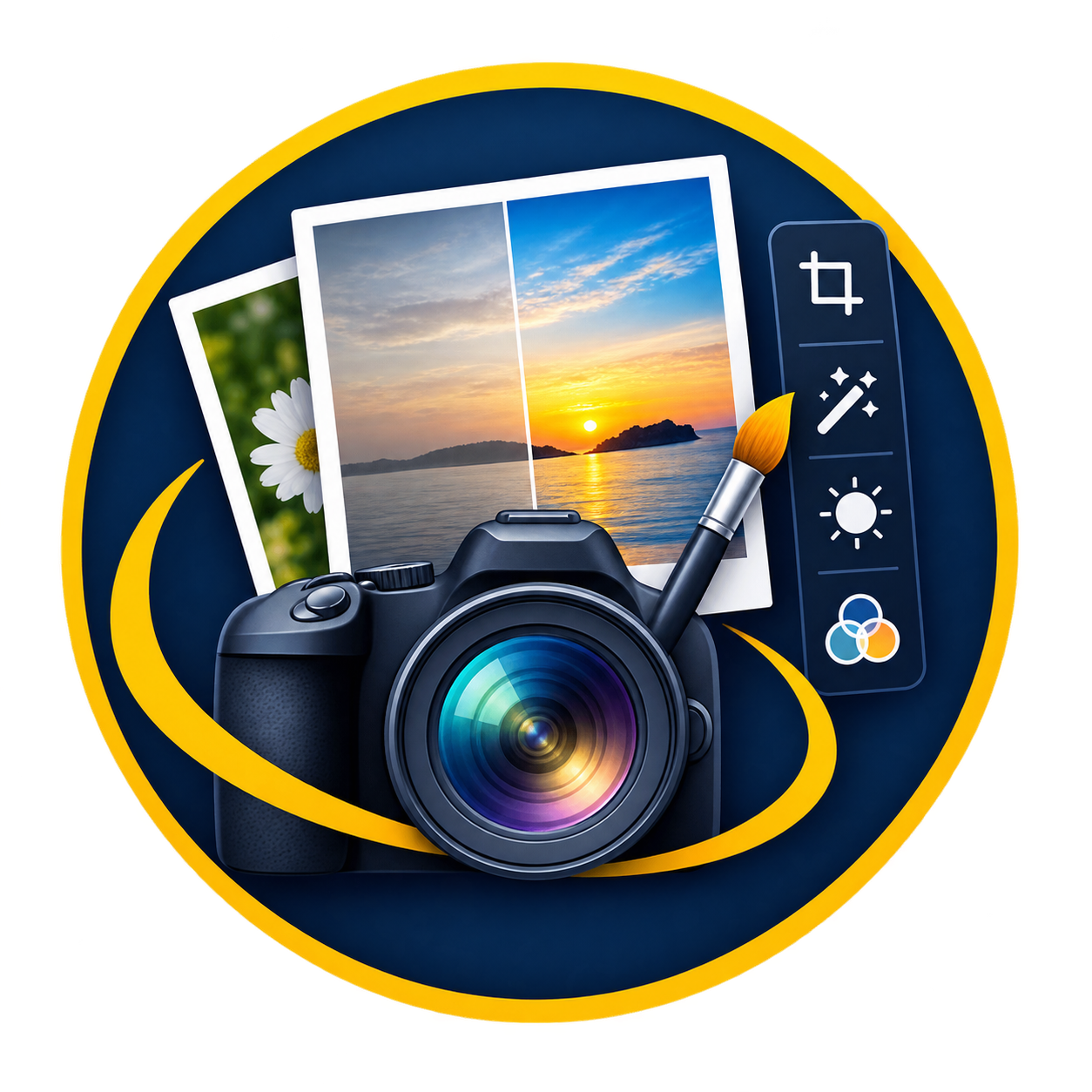 Photo Editing Icon